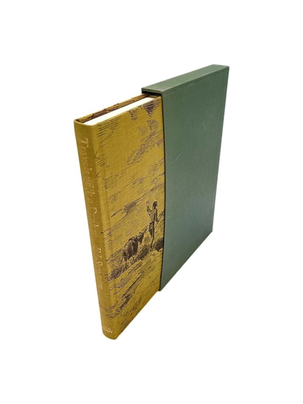 Folio Society Travels with my Donkey in the Cevennes Book HC Case 2004